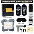 Get Well Soon Gifts for Men, Get Well Soon Gift Basket Men, Care Package for Man with Massage Gun, After Surgery, Cancer Gifts, Sympathy Gift Basket, Feel Better, Sick Friend, Recovery, Dad, Husband