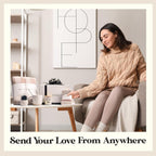 lovebug Get Well Soon Gift Basket for Women – After Surgery Gifts, Feel Better Care Package with Blanket, Candle, Socks, Mug, Spoon, Succulent – Thinking of You Self Care Gifts for Women Basket