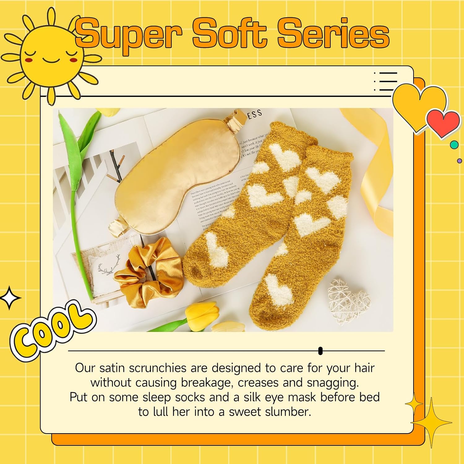 Gift Baskets for Women, 10pcs Unique Birthday Gifts for Women, Best Friend Birthday Christmas Gift, Get Well Soon Gift Basket Sending Sunshine Cheer Up Box for Sister Friendship - BRIGHTEN UP HER DAY!