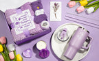 Birthday Gifts for Women Self Care Gifts Get Well Soon Gifts, Lavender Relaxing Spa Gifts Basket Care Package w/ Flannel Blanket 40 OZ Tumbler, Christmas Gifts for Mom Wife Grandma Friends Sisters Her