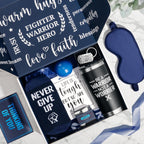 Get Well Soon Gifts for Men, After Surgery Cancer Gifts for Men Chemo Care Package Get Well Gift Basket for Sick Friends, Thinking of You Feel Better Birthday Gifts Box for Men Dad Brother w/Tumbler