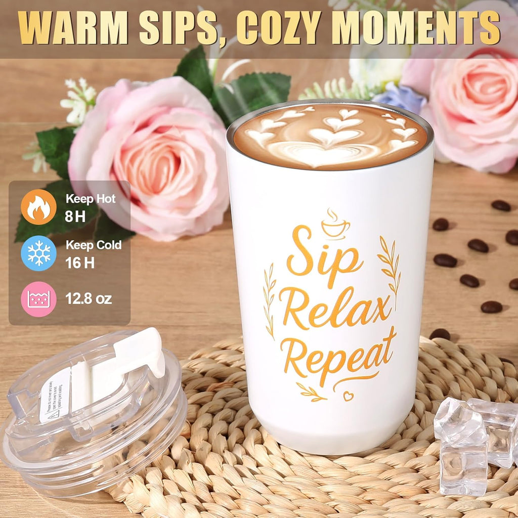 Self Care Gifts for Women Get Well Soon Gift Baskets, Unique Birthday Gifts Spa Care Package, Relaxing Christmas Stocking Stuffers for Women Gift for Mom Her Sister Best Friend Girlfriend Rose