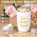 Self Care Gifts for Women Get Well Soon Gift Baskets, Unique Birthday Gifts Spa Care Package, Relaxing Christmas Stocking Stuffers for Women Gift for Mom Her Sister Best Friend Girlfriend Rose