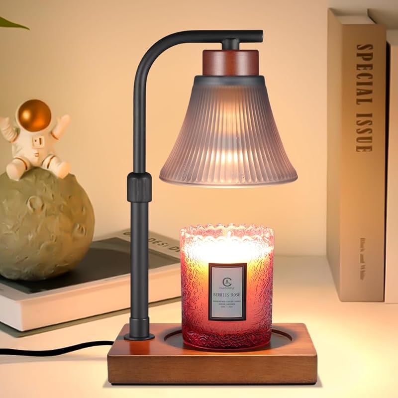 Candle Warmer Lamp with Adjustable Height Dimmable for New Home Decor Electric Candle Warmer for Jar Candles Birthday Gifts for Women Mom(Hummingbird)