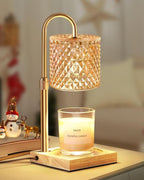 Candle Warmer Lamp with Timer Dimmer Adjustable Height, Candle Warmer with 2 Bulbs for Jar Candles, Home Decor, Women Brithday
