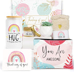 Birthday Gifts for Women, Get Well Soon Gifts Sending Sunshine Sunflower Gift Baskets, Self Care for Women Her Best Friends Bestie Sister Mom Female, Inspirational Gift Christmas Day