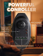 Candle Warmer Lamp with Timer Dimmable, Birthday Gifts for Women Mom, House Warming Gifts New Home Decor, Wax Melt Warmer for Jar Candles with 2 Bulbs