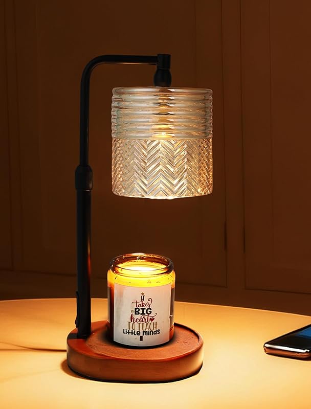 Candle Warmer Lamp with Timer, Christmas Birthday Gifts for Women Mom, House Warming Gifts New Home Vintage Decor, Wax Melt Warmer for Jar Candles