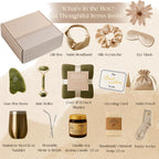 Luxury Gift Basket for Women – Spa Self Care Kit, Hug in a Box, Get Well Soon Package, Thinking of You Gift, Birthday Box, Relaxing Set, Sympathy Present for Her, Mom, Wife, Sister, Friend