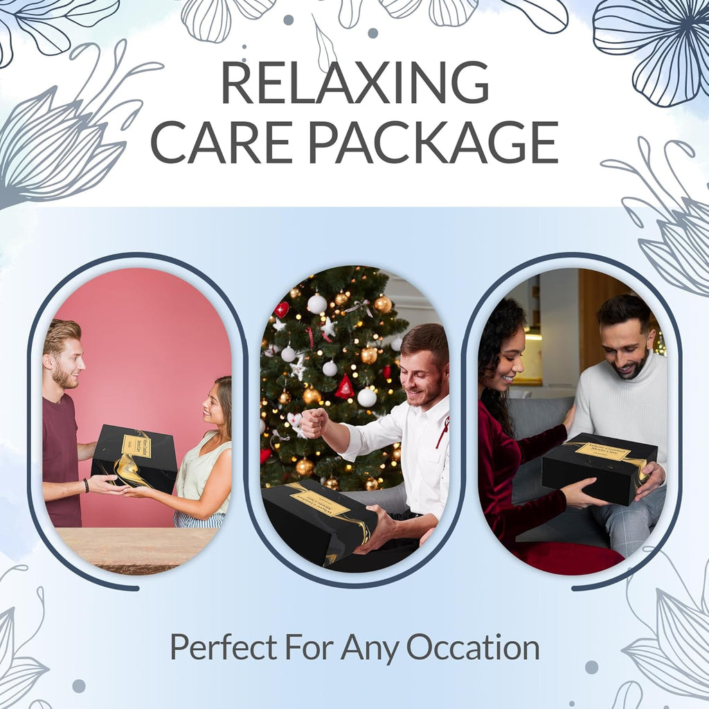 Get Well Soon Gifts for Men, Get Well Soon Gift Basket Men, Care Package for Man with Massage Gun, After Surgery, Cancer Gifts, Sympathy Gift Basket, Feel Better, Sick Friend, Recovery, Dad, Husband