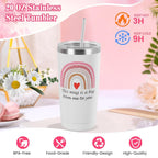 Get Well Soon Care Package for Women, 12 Pcs Deluxe Self-Care Gift Box with Pink Cozy Blanket, Tumbler, Candle & Spa Feel Better Basket – After Surgery, Thinking of You, Encouragement Recovery Gifts