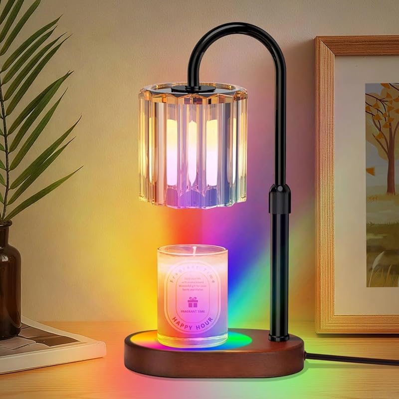 Lukasa Candle Warmer Lamp, with Timer Dimmer Adjustable Height, Birthday Gifts for Women Men, Mother's Day Gifts for Mom, Wax Melt Warmer for Home Decor Room Decor, Thanksgiving Gifts Christmas