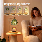 Candle Warmer Lamp with Timer Dimmer - Christmas Birthday Gift for Women Mom, Electric Wax Melter Warmer Adjustable Height for Jar Candles Housing Warming Home Decor