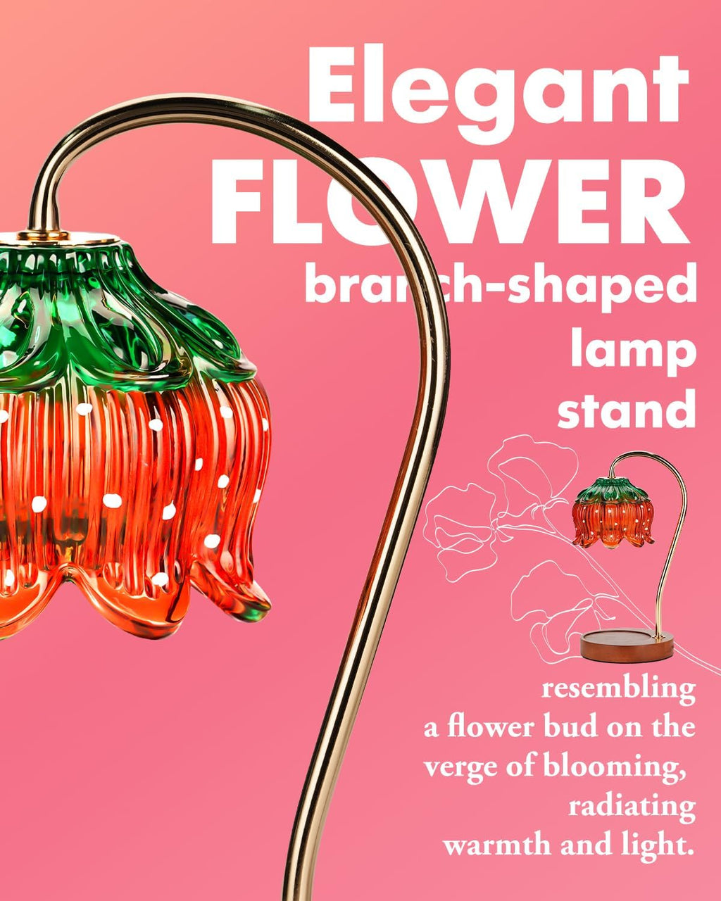 Strawberry Candle Warmer Lamp, Cute Candle Lamp with Timer & Dimmable, Birthday Christmas Gifts for Women Mom, House Warming Gift New Home, Lotus Wax Melt Warmer for Yankee Village Candles