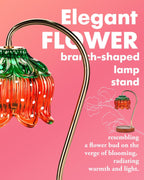 Strawberry Candle Warmer Lamp, Cute Candle Lamp with Timer & Dimmable, Birthday Christmas Gifts for Women Mom, House Warming Gift New Home, Lotus Wax Melt Warmer for Yankee Village Candles