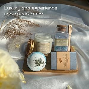 Get Well Soon Gift Baskets For Women,12PC Get Well Gifts for Women After Surgery,Birthday Gifts,Care Package,Grief,Sympathy,Condolences Gift Basket for Friend (navy blue)