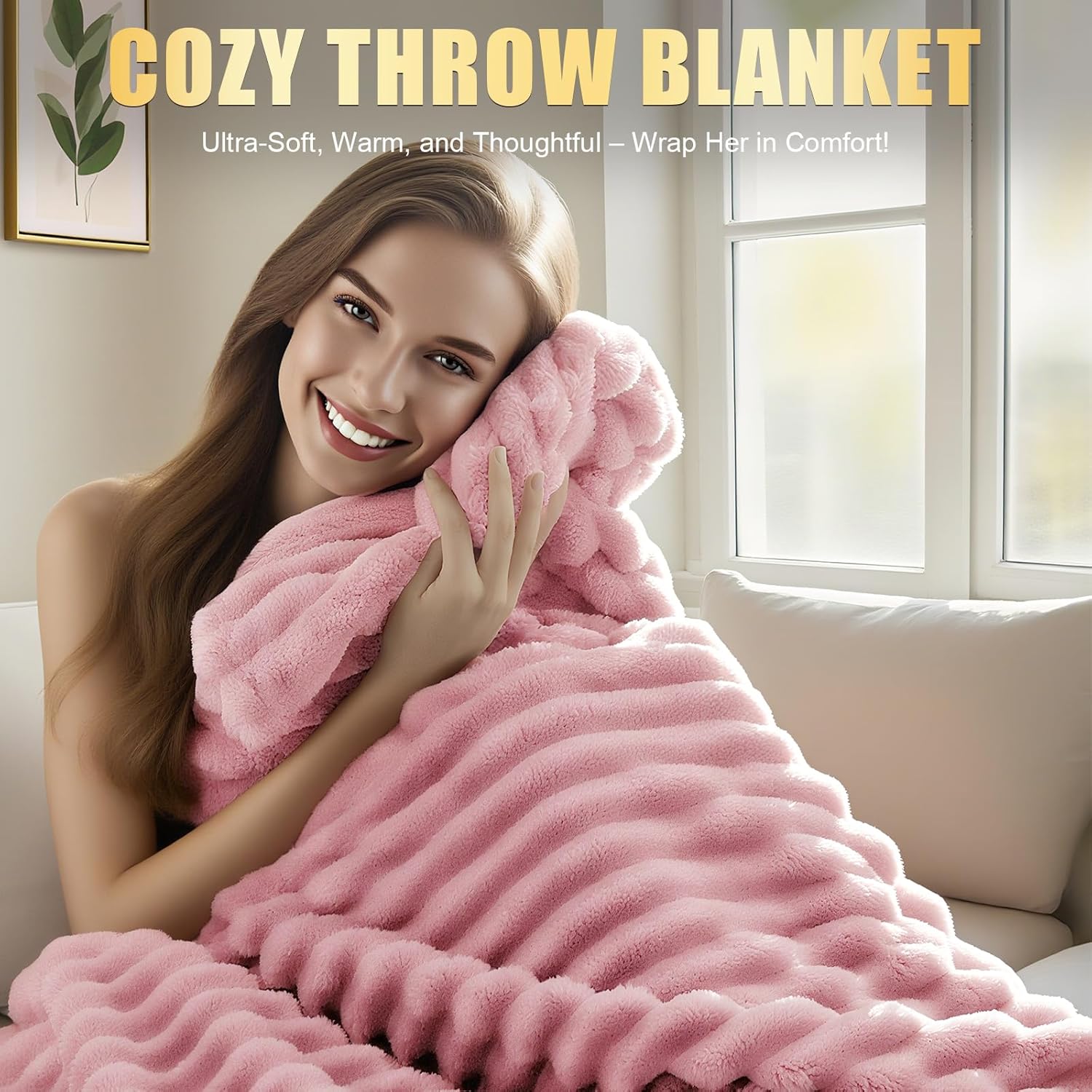 Self Care Gifts for Women Get Well Soon Gift Baskets, Unique Birthday Gifts Spa Care Package, Relaxing Christmas Stocking Stuffers for Women Gift for Mom Her Sister Best Friend Girlfriend Rose