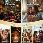 Marycele Candle Warmer Lamp for Yankee Candles, Christmas Birthday Gifts for Mom Women Sister Her, House Warming Gifts, Thanksgiving Decorations for Office Room Home Decor, Clear Wax Warmer with Timer