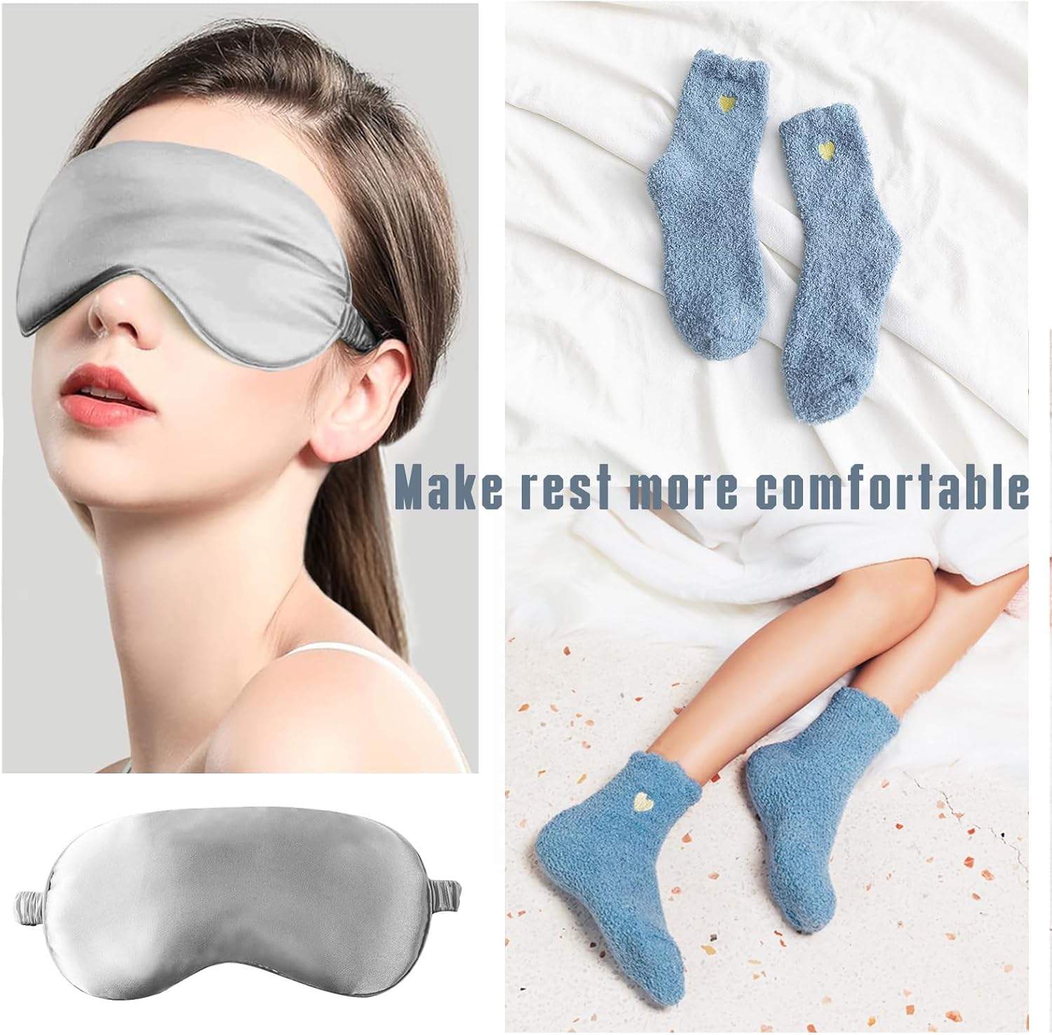 Get Well Soon Gift Baskets For Women,12PC Get Well Gifts for Women After Surgery,Birthday Gifts,Care Package,Grief,Sympathy,Condolences Gift Basket for Friend (navy blue)