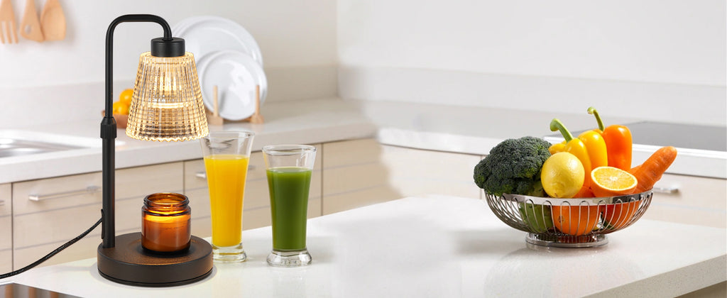 Candle Warmer Lamp with Timer Dimmable, Birthday Gifts for Women Mom, House Warming Gifts New Home Decor, Wax Melt Warmer for Jar Candles with 2 Bulbs