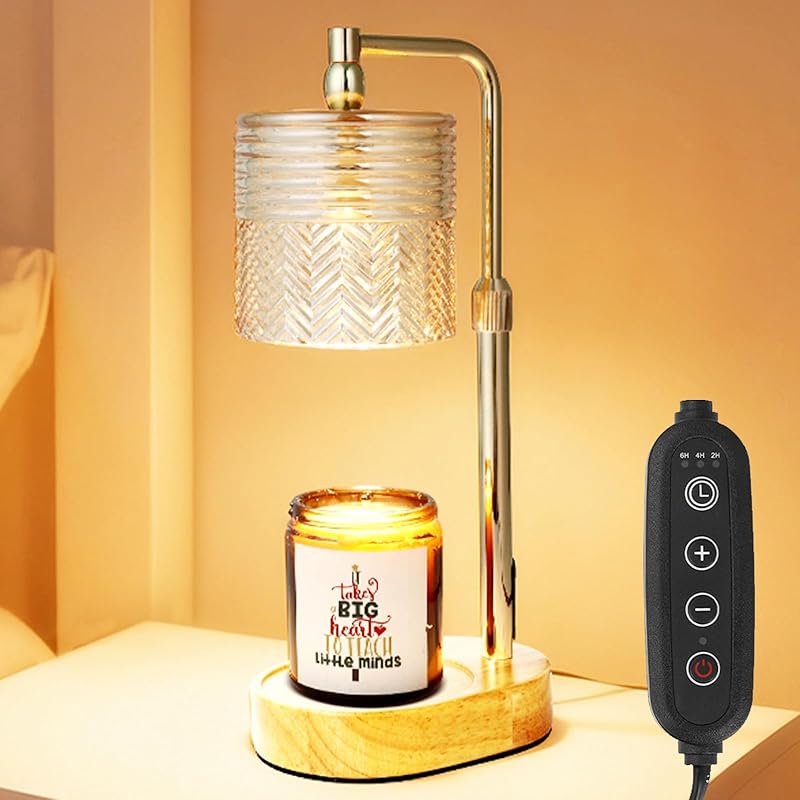 Candle Warmer Lamp with Timer, Christmas Birthday Gifts for Women Mom, House Warming Gifts New Home Vintage Decor, Wax Melt Warmer for Jar Candles