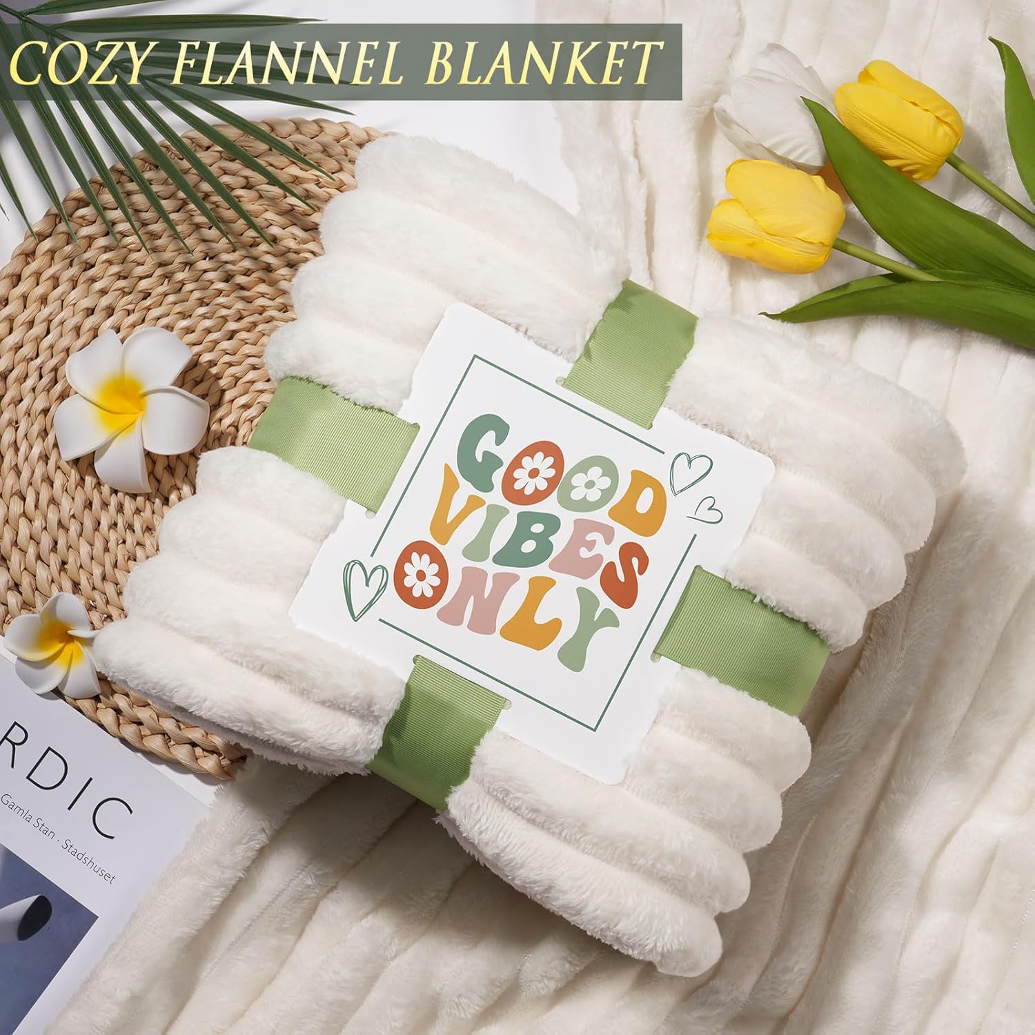 Christmas Birthday Gifts for Women Self Care Gift, Get Well Soon Gift Baskets Relaxing Spa Care Package for Women with Blanket, Unique Gifts Idea for Mom Mother Her Wife Girlfriend Best Friend Sister