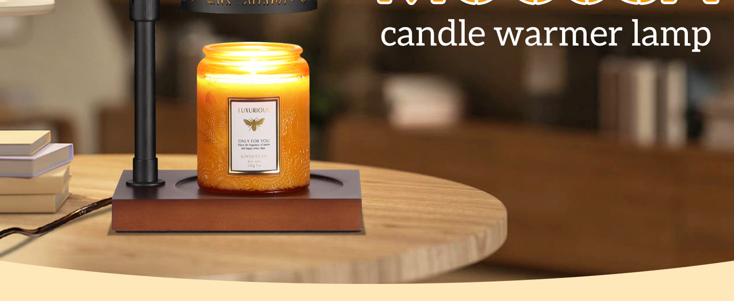 Candle Warmer Lamp with Adjustable Height Dimmable for New Home Decor Electric Candle Warmer for Jar Candles Birthday Gifts for Women Mom(Hummingbird)