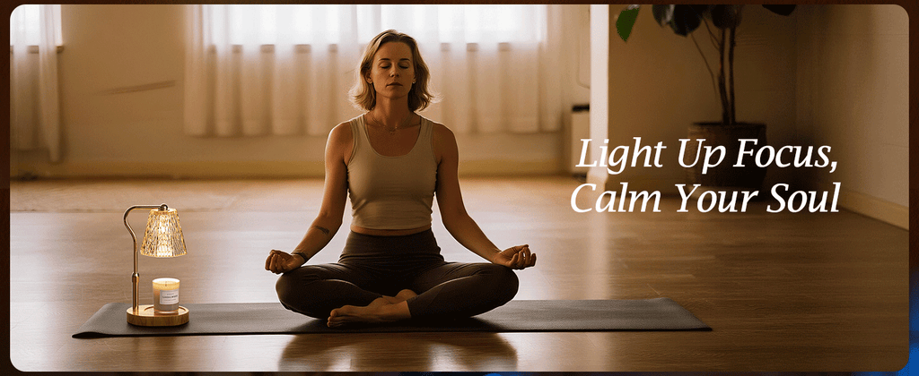 Candle Warmer Lamp with Timer Dimmable Gifts for Women, Adjustable Height Wax Warmer Lamp for Scented Candles, House Warming Gifts for New Home Modern Farmhouse Decor