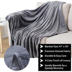 Get Well Soon Gifts for Men - Care Package with Plush Blanket, Mug, Socks, and so on - Get Well Basket for Men Dad Friend After Surgery