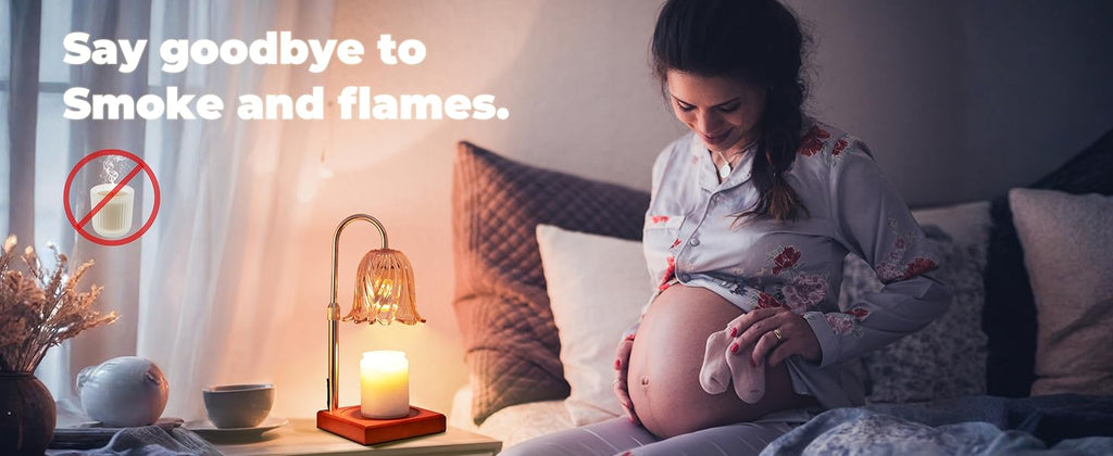 Candle Warmer Lamp with Timer Dimmable, Birthday Gifts for Women Mom, House Warming Gifts New Home Decor, Wax Melt Warmer for Jar Candles