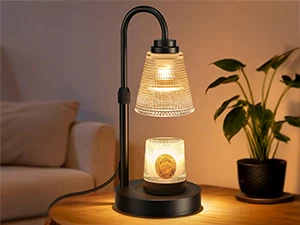 Candle Warmer Lamp with Timer Dimmable, Lamp Candle Warmer Birthday Gifts for Women, Black Adjustable Wax Melter Warmer for Jar Candles, House Warming Gift Home Decor