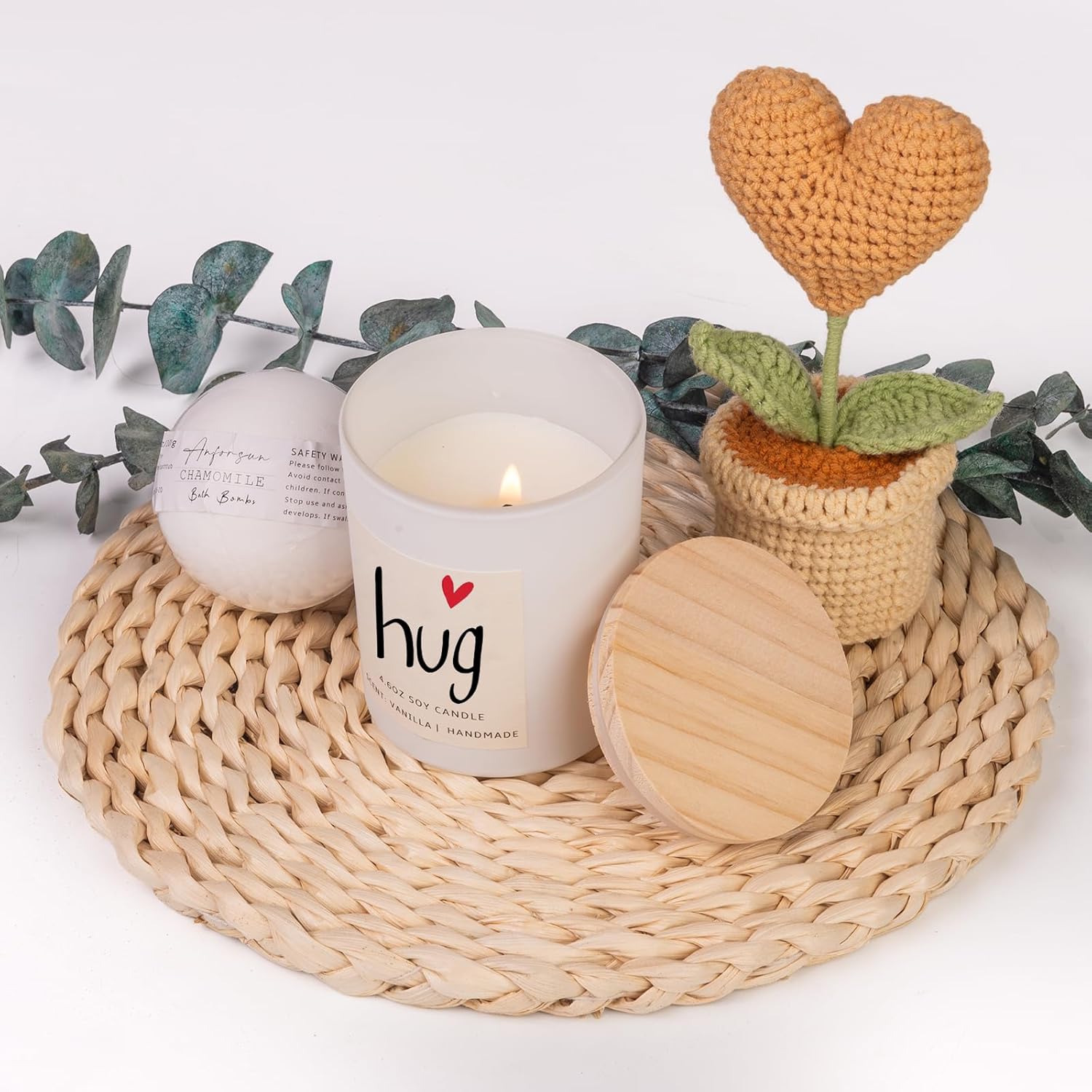 Get Well Care Package for Women - Feel Better Soon Basket, Sympathy and Thinking of You Gifts After Surgery Recovery