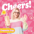 Gift Baskets for Women, 9pcs Birthday Gifts for Teenage Girls, Best Christmas Ideas Box w/Coquette Bow Aesthetic Cup Trendy Stuff for Her Teen Girl Sister Friend Friendship Sweet 16th 18th 21st Bday