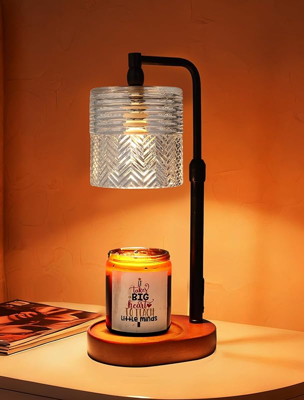 Candle Warmer Lamp with Timer, Christmas Birthday Gifts for Women Mom, House Warming Gifts New Home Vintage Decor, Wax Melt Warmer for Jar Candles