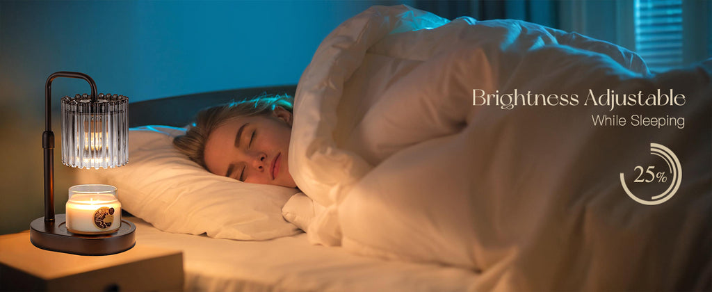 Candle Warmer Lamp with Timer: Black Candle Warming Lamp Height Adjustable Wax Melt Warmer Dimmable Modern Farmhouse New Home Bedroom Decor Christmas Housewarming Gift for Women