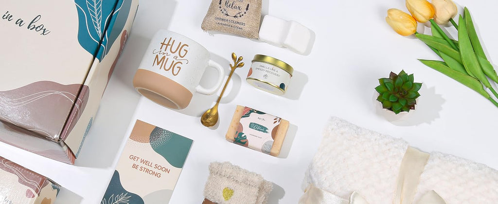 Get Well Gifts for Women Feel Better Gifts Baskets for Women After Surgery Cancer Care Gifts for Friend Sick Chemo Care Package Encouraging Pamper Comfort Wellness Box For Her