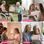 Get Well Soon Care Package for Women, 12 Pcs Deluxe Self-Care Gift Box with Pink Cozy Blanket, Tumbler, Candle & Spa Feel Better Basket – After Surgery, Thinking of You, Encouragement Recovery Gifts