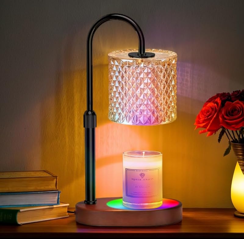 Candle Warmer Lamp with Timer Dimmer Adjustable Height for New Home Decor, Birthday Gifts for Women,Candle Warmer for Women Mom Christmas Mother's Day Gfit