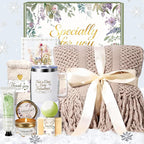 Christmas Birthday Gifts for Women Spa Care Package, Get Well Soon Gifts for Women, Self Care Gift Baskets, Thinking of You Sympathy Gift Box for Mom, Her, Friend, Sister, Wife