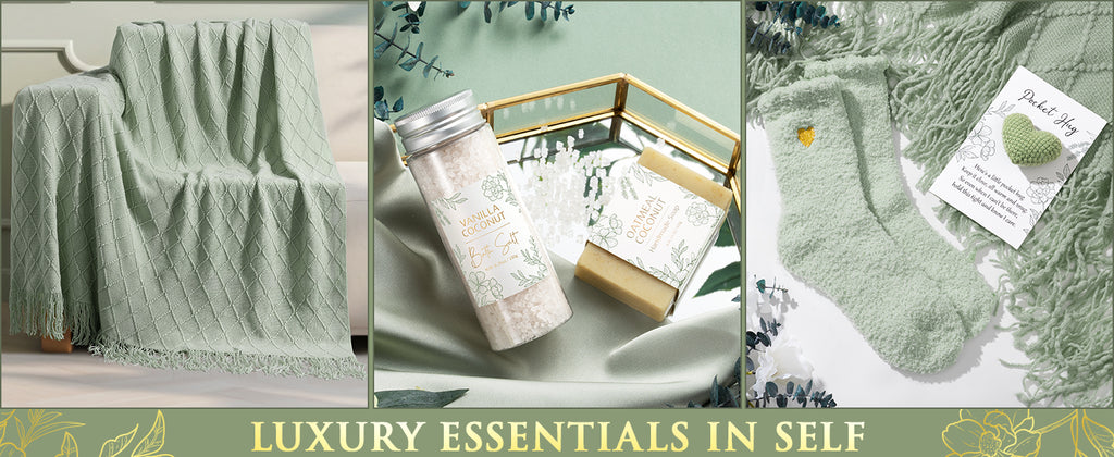 Self Care Gifts for Women Get Well Soon Gift Baskets, Unique Christmas Birthday Gifts for Women Spa Care Package, Sympathy Inspirational Thinking of You Gift Set for Mom Sister Friend Wife Girlfriend