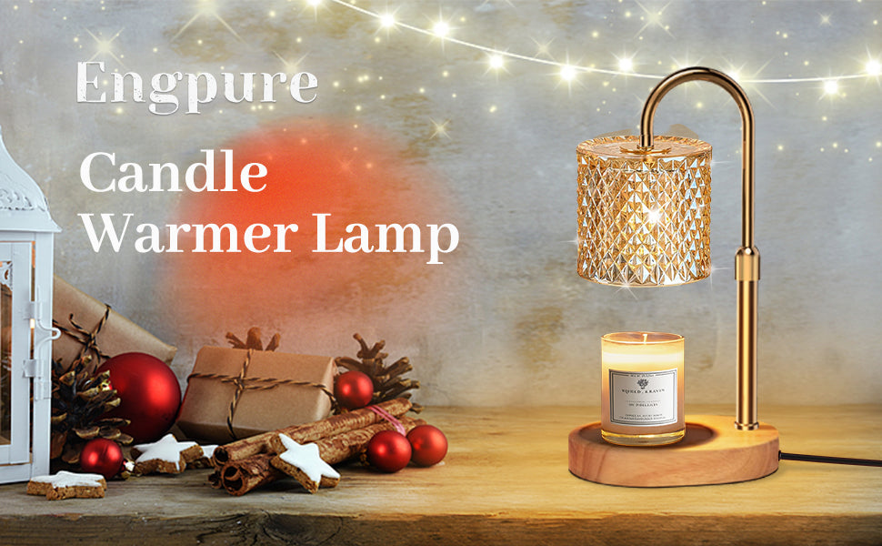 Candle Warmer Lamp with Timer Dimmer Adjustable Height for New Home Decor, Birthday Gifts for Women,Candle Warmer for Women Mom Christmas Mother's Day Gfit