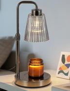 Candle Warmer Lamp with Timer Dimmable, Birthday Gifts for Women Mom, House Warming Gifts New Home Decor, Wax Melt Warmer for Jar Candles with 2 Bulbs