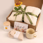 Sending Sunshine Sunflower, Thinking of You Care Package Unique Gift Baskets for Women, Best Friend Birthday and Get Well Soon